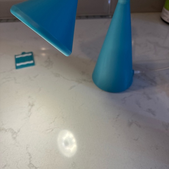 IKEA Fryebo by Ola Wihlborg Table Lamp Flexible Gooseneck Teal blue WithCord VTG - Picture 3 of 6